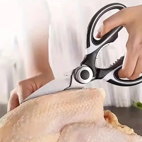 Stainless Steel Kitchen Scissors - Picture 5 of 8